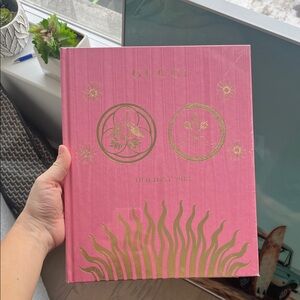 Gucci Pink and Gold Holiday Book